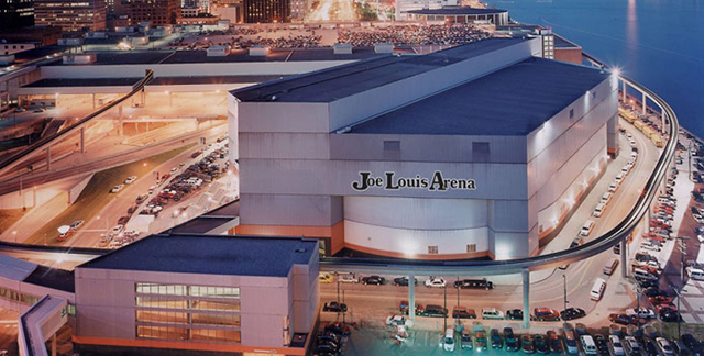 Joe Louis Arena Detroit Mi Seating Chart